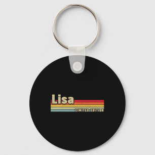 Lisa Gift Name Personalised Birthday Fun Christmas Key Ring