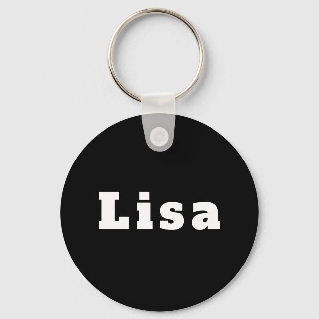Lisa Key Ring (Front)