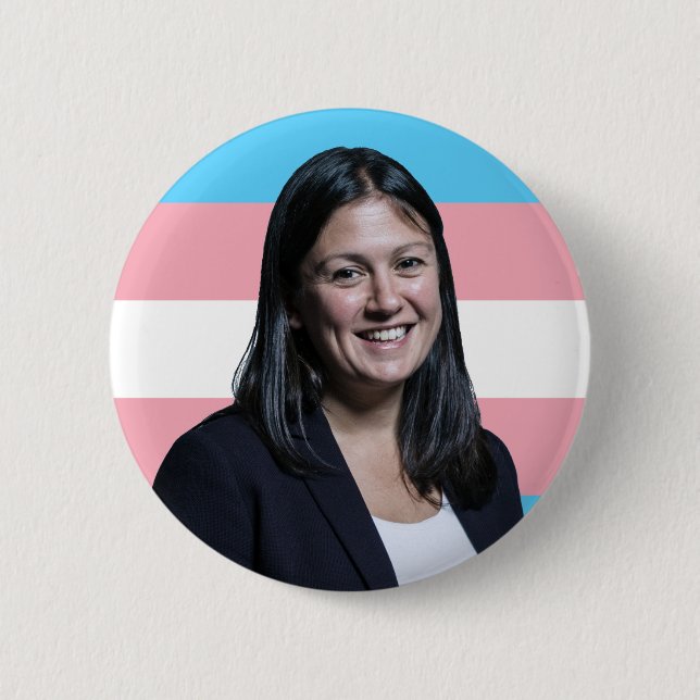Lisa Nandy Trans Flag Badge (Front)