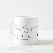 Lisa peptide name mug (Front Left)