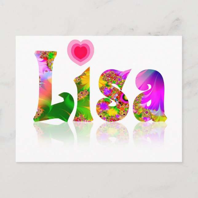 Lisa Postcard (Front)