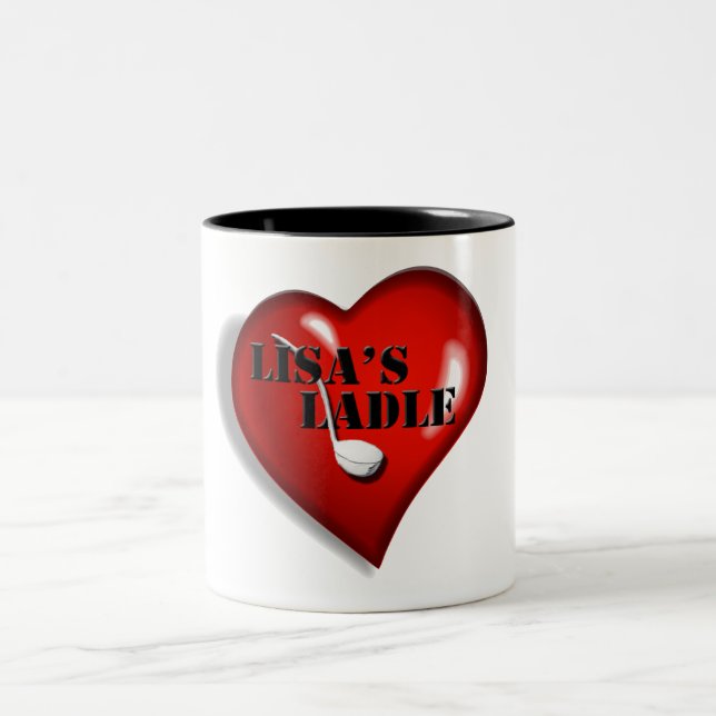 Lisa's Ladle tea mug (Center)