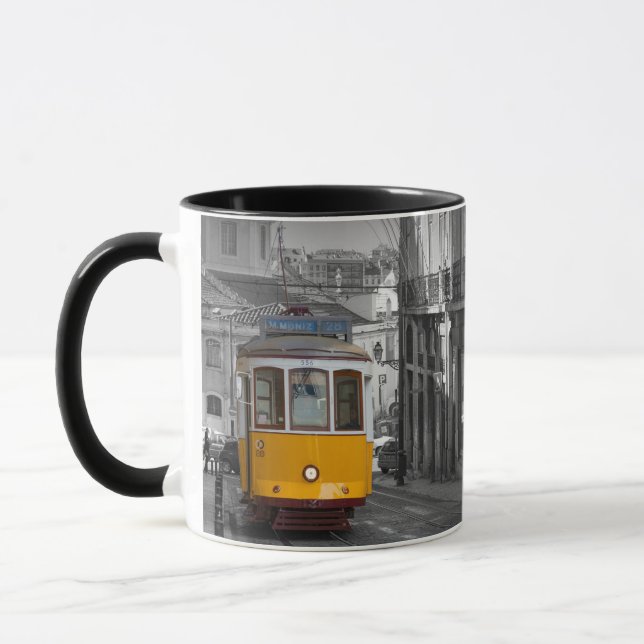 Lisboa #28 Tram Mug (Left)