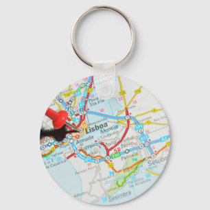 Lisboa, Lisbon, Portugal Key Ring