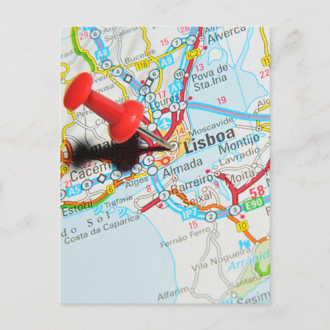 Lisboa, Lisbon, Portugal Postcard (Front)