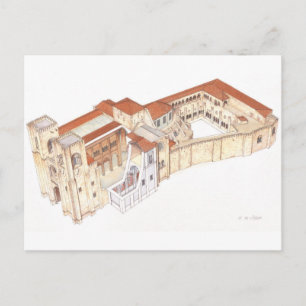 Lisboa Portugal. Cathedral Postcard