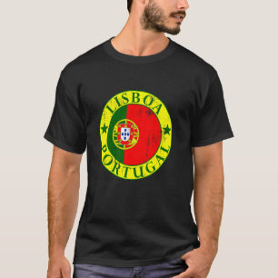 Lisboa, Portugal Flag, Portugal Travel, Lisbon T-Shirt