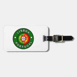 Lisboa Portugal Luggage Tag