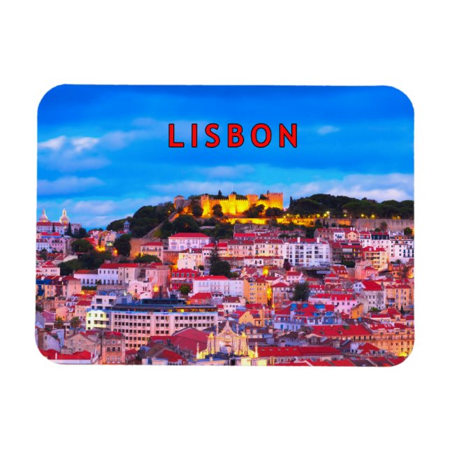 Lisbon 001B Magnet (Horizontal)