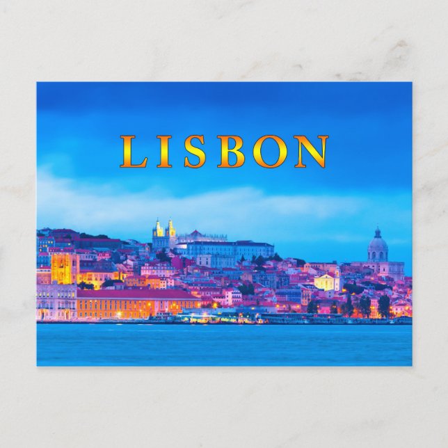 Lisbon 003B Postcard (Front)