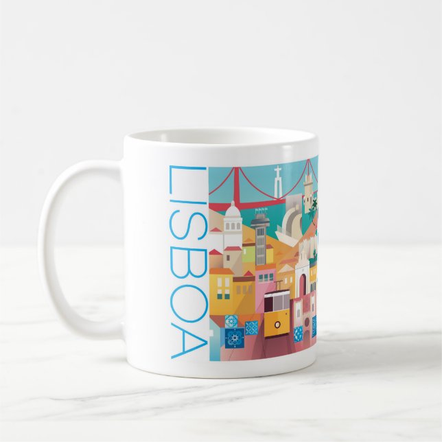 Lisbon 11oz or 15oz Mug (Left)