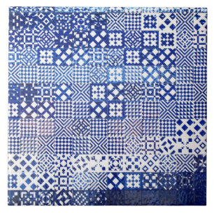 Lisbon Aquarium tiles texture pattern ceramic port