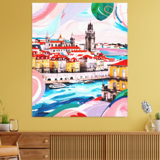 Lisbon Colours Canvas Print