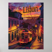 Lisbon Lights: Sunset, Nightfall, and Tram Trails