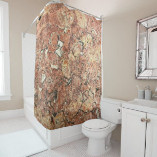 Lisbon Marble Shower Curtain