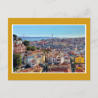 Lisbon Miradouro PostCard