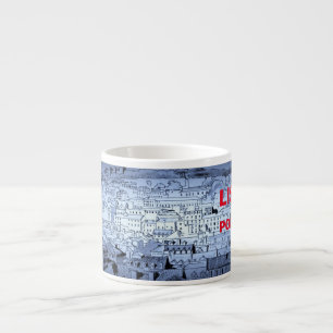 Lisbon Panorama Sketch Espresso Cup
