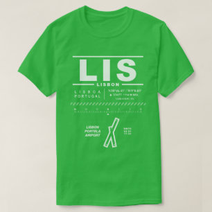 Lisbon Portela Airport LIS T-Shirt