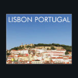 Lisbon Portugal Alfama Views Postcard<br><div class="desc">Hello! Hope you like this photo I took! Feel free to add your own text and check my shops for more!</div>