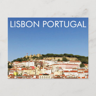 Lisbon Portugal Alfama Views Postcard