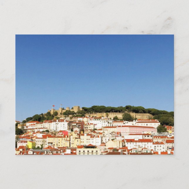 Lisbon Portugal Alfama Views Postcard (Front)
