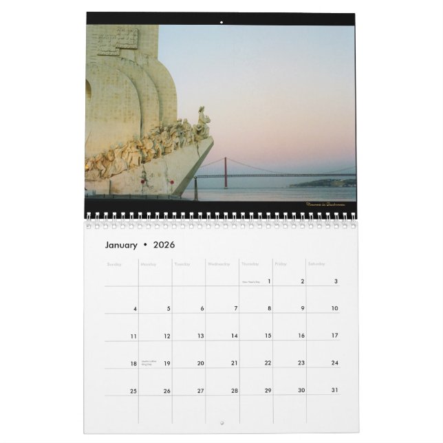 Lisbon, Portugal Calendar 2014 (Jan 2026)