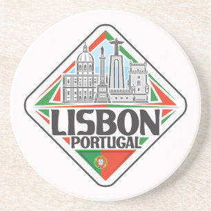 Lisbon Portugal Coaster