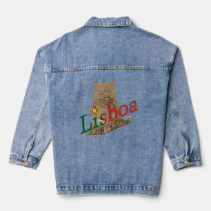 Lisbon Portugal Denim Jacket