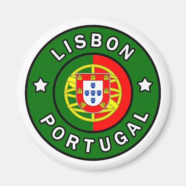 Lisbon Portugal Magnet (Front)