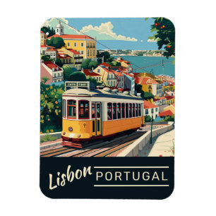 Lisbon Portugal Magnet