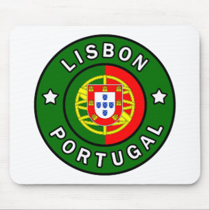 Lisbon Portugal Mouse Mat