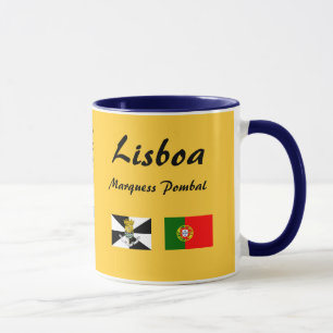 Lisbon* Portugal Panoramic Mug