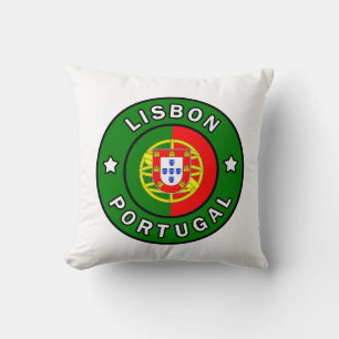 Lisbon Portugal pillow