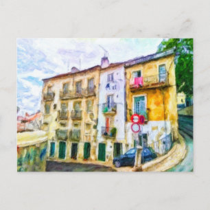 Lisbon Portugal Postcard