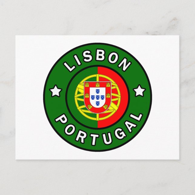 Lisbon Portugal Postcard (Front)