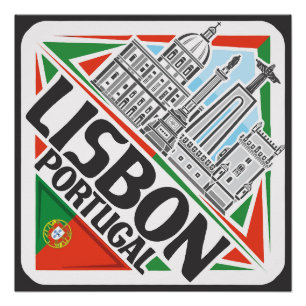 Lisbon Portugal Poster