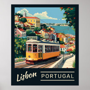Lisbon Portugal Poster