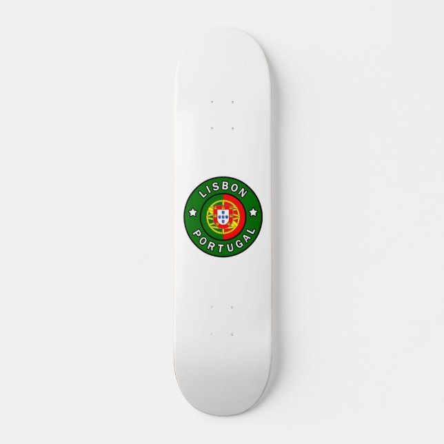 Lisbon Portugal Skateboard (Front)