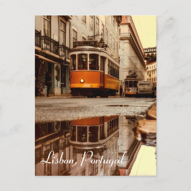 Lisbon, Portugal Travel Postcard (Front)