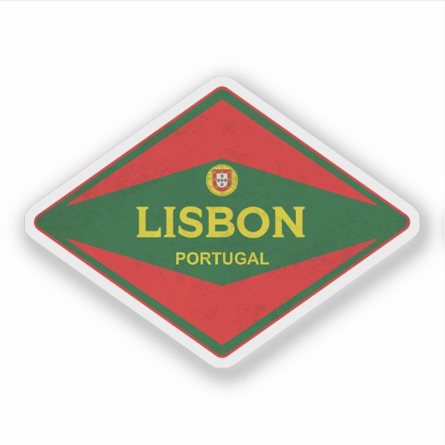Lisbon Portugal Vintage (Front)
