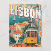 Lisbon, Portugal Vintage Travel