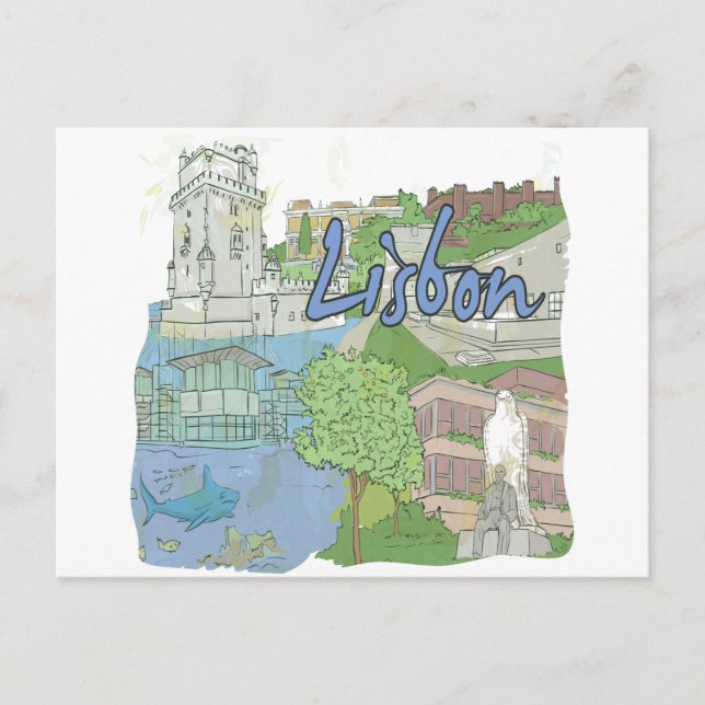 Lisbon Postcard (Front)