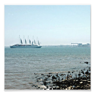 Lisbon Sailing Photo Print