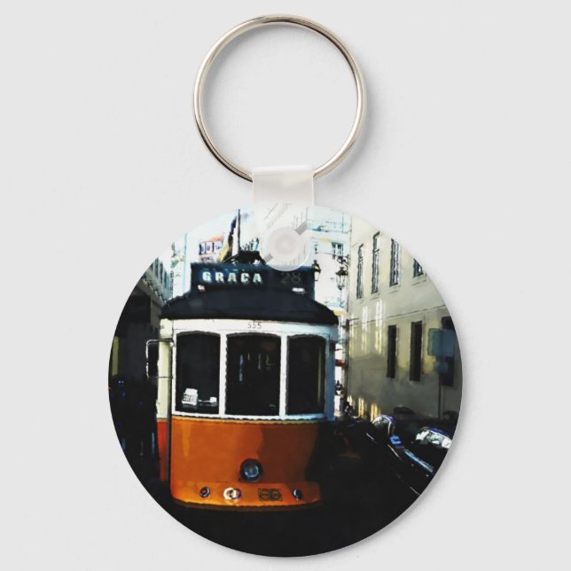 Lisbon tram key ring (Front)