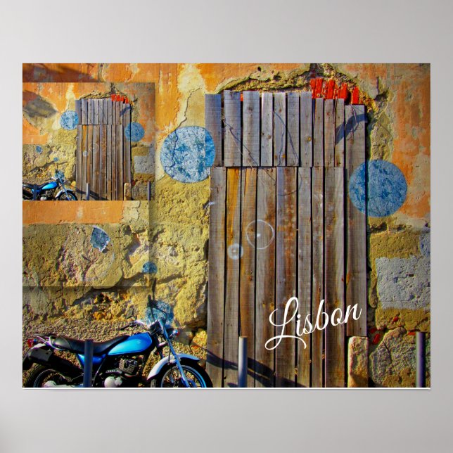 Lisbon Travel Collection Poster (Front)