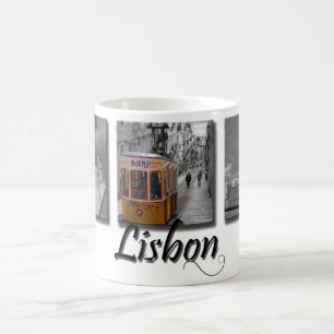 Lisbon Yellow Tram Mug