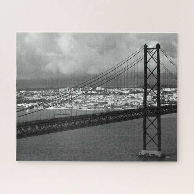 Lisbon's skyline jigsaw puzzle (Horizontal)