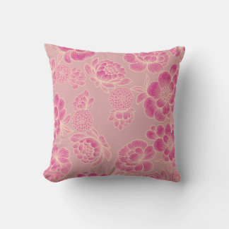 Lise Soft Pink 🌸 Elegant Floral Cushion