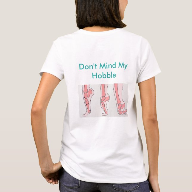 Lisfranc Fracture Survivor T-Shirt (Back)