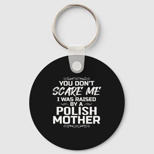 Lish Mother Raised Gift  Key Ring (Front)
